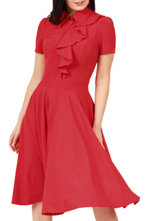 Платье женское Grey Cat GPL00182L(LAKRY) красное 46 RU