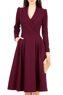 Платье женское Grey Cat GPL00010Z(STORM) красное 44 RU