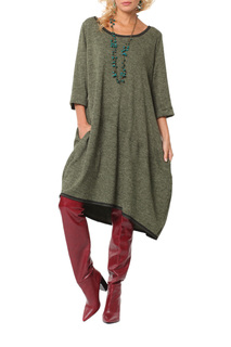 Платье женское KATA BINSKA PJERO 190199 зеленое 54 EU