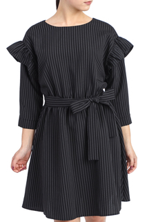Платье женское LACY S1019(4458) черное 56 RU