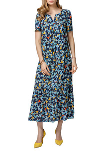 Платье женское Helmidge 7028 синее 48 RU