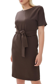 Платье женское IMAGO 23.37.509026 коричневое 44 RU