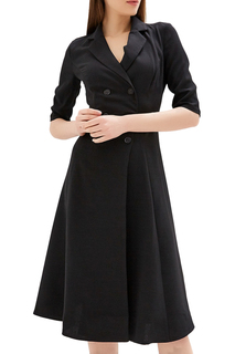 Платье женское IMAGO 22.37.518044 черное 40 RU