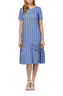 Платье женское Helmidge 7289 синее 52 RU