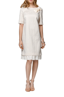 Платье женское Helmidge 7116 бежевое 52 RU