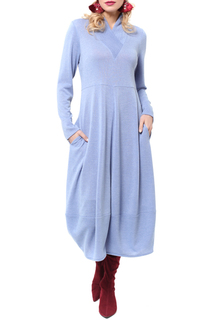 Платье женское KATA BINSKA LINA 2058 голубое 48 EU