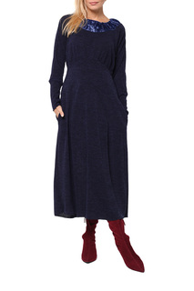 Платье женское KATA BINSKA SMIT 180763 синее 50 EU