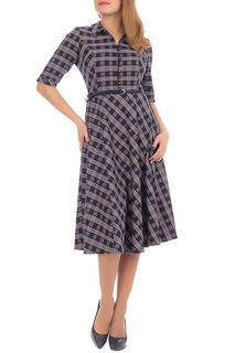 Платье женское Lamiavita ЛА-В239-2(09) синее 48 RU