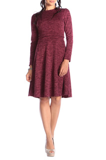 Платье женское Laura Bettini K1034_15AN фиолетовое 3XL