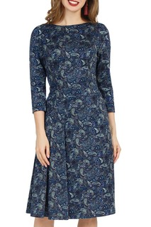 Платье женское Olivegrey PL000048Z(LIKA) синее 52 RU