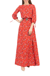 Платье женское Olivegrey PL000583L(ASSANTA) красное 54 RU