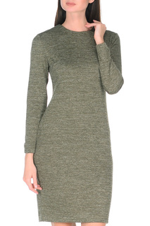 Платье женское Olenny 1W373621 зеленое 46 RU