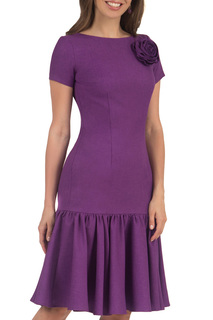 Платье женское Olivegrey PL000582L(VAYOLET) фиолетовое 46 RU