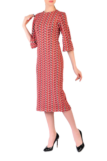 Платье женское MoNaMod 1901213-2 розовое 48 RU