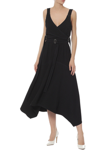Платье женское SPORTMAX 222604896/004 черное 40 IT