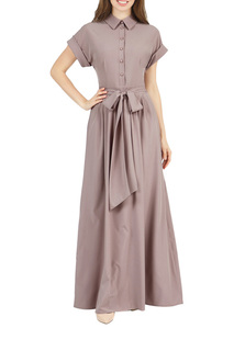 Платье женское Olivegrey PL000607L(RIKARDA) коричневое 44 RU