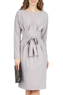 Платье женское Olivegrey PL000748V(ROZAURA) серое 48 RU