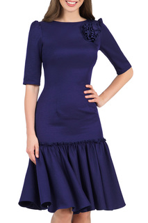 Платье женское Olivegrey PL000751V(KIELLO) синее 44 RU