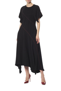 Платье женское SPORTMAX 222602896/004 черное 42 IT