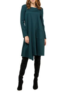 Платье женское Remix 7768/1 зеленое 48 RU