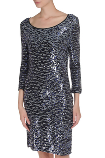 Платье женское PINKO TAG G86154606 черное 42 IT