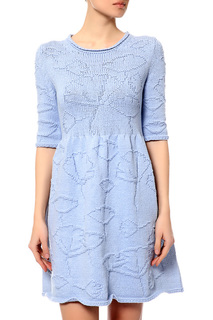 Платье женское Stefanel JV112DF1289 725 голубое XS