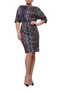 Платье женское Петербургский Швейный Дом 1250-1 черное 44 RU