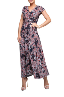 Платье женское Петербургский Швейный Дом 1212-6 черное 44 RU