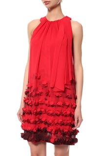 Платье женское XS MILANO 5014_14 красное 42 IT