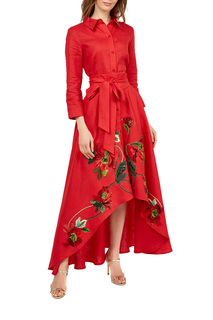 Платье женское Yukostyle 1029/3 красное 54 RU