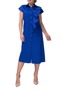 Платье женское Петербургский Швейный Дом 1226-1 синее 44 RU