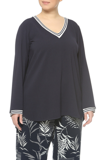 Пуловер женский Marina Rinaldi 5111537 синий 23 IT