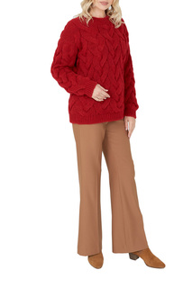 Свитер женский Yukostyle 1100/3 красный 44 RU