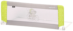 Защитный барьер для кроватки Lorelli Green&Grey Elephants