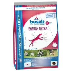 Сухой корм для собак Bosch Extra Energy, для высокой активности, птица, 15кг