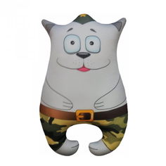 Декоративная подушка Сирень Скоро, скоро Новый год Цвет: Белый (40х40)