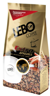 Кофе молотый Lebo extra для турки 200 г