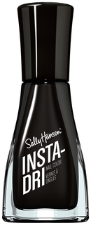 Лак для ногтей Sally Hansen Insta-Dri Nail Color 573 Black to Black 9 мл