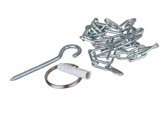 Карниз для шторки в ванную, угловой 260 см Rosenberg