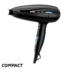 Фен BBK BHD3201i Black/Blue
