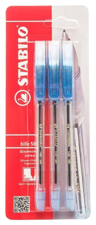 Набор Stabilo bille 508 ручек шариковых 3шт