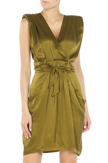 Платье женское Angelo Marani 6464/070 зеленое 44 IT
