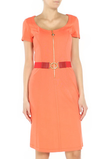 Платье женское Angelo Marani 6391/0022 оранжевое 44 IT