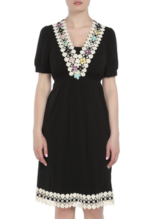 Платье женское Maria Grazia Severi 6405/1971/12200 черное 44 IT