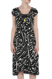 Платье женское Maria Grazia Severi 64053354 черное 44 IT