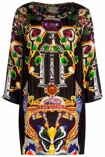 Платье женское Mary Katrantzou 74175 черное 8 UK