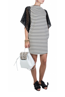 Платье женское NUDE 86562 белое 44 IT