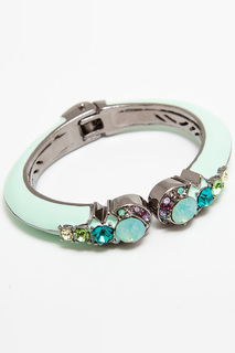 Браслет женский Asavi Jewel BR502178 серебристый/голубой
