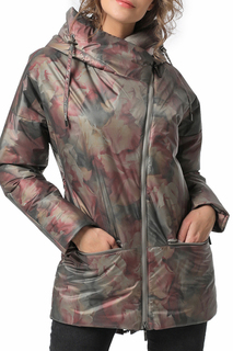 Куртка женская DizzyWay 20121 серая 48 RU