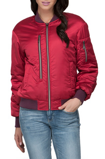Куртка женская Conso SS 190124-BURGUNDY красная 44 RU